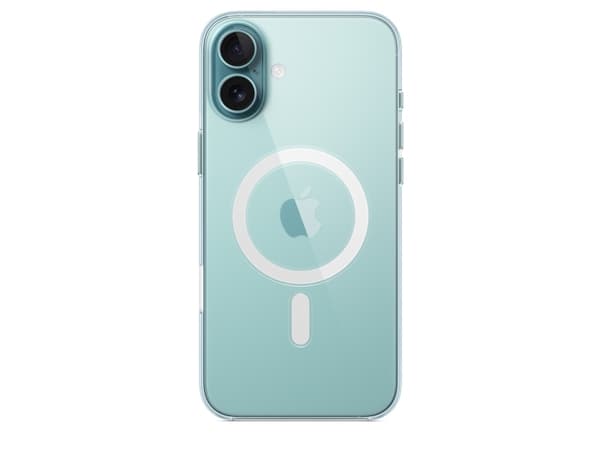 Apple iPhone 16 Plus Clear Case with MagSafe, Cover, Apple, iPhone 16 Plus, 17 cm (6.7"), Transparent