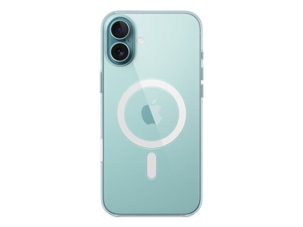 Apple iPhone 16 Plus Clear Case with MagSafe, Cover, Apple, iPhone 16 Plus, 17 cm (6.7"), Transparent