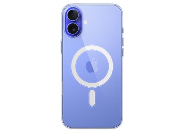 Apple iPhone 16 Plus Clear Case with MagSafe, Cover, Apple, iPhone 16 Plus, 17 cm (6.7"), Transparent