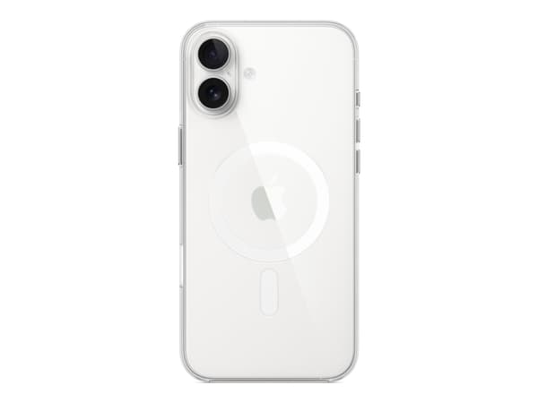 Apple iPhone 16 Plus Clear Case with MagSafe, Cover, Apple, iPhone 16 Plus, 17 cm (6.7"), Transparent