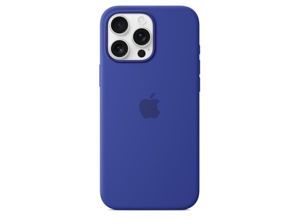 Applen silikonikotelo MagSafella iPhone 16 Pro Maxille - Ultramarine, kansi, Apple, iPhone 16 Pro Max, 17,5 cm (6,9"), sininen