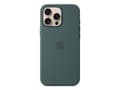 Pikkukuva 3 / 5: Apple iPhone 16 Pro Max Silicone Case with MagSafe - Lake Green, Cover, Apple, iPhone 16 Pro Max, 17.5 cm (6.9"), Green