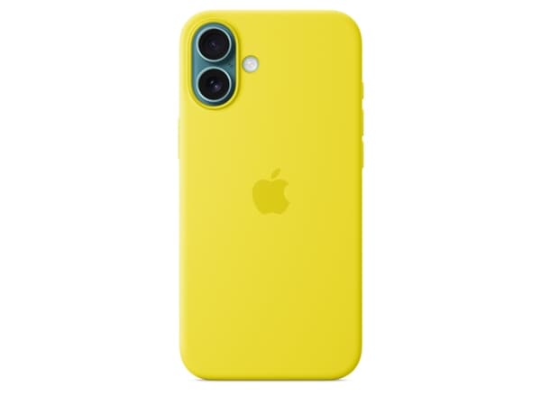 Apple - Baksidedeksel for mobiltelefon - MagSafe-samsvar - silikon - stjernefrukt - for iPhone 16 Plus