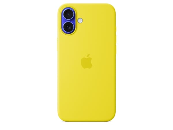Apple - Baksidedeksel for mobiltelefon - MagSafe-samsvar - silikon - stjernefrukt - for iPhone 16 Plus