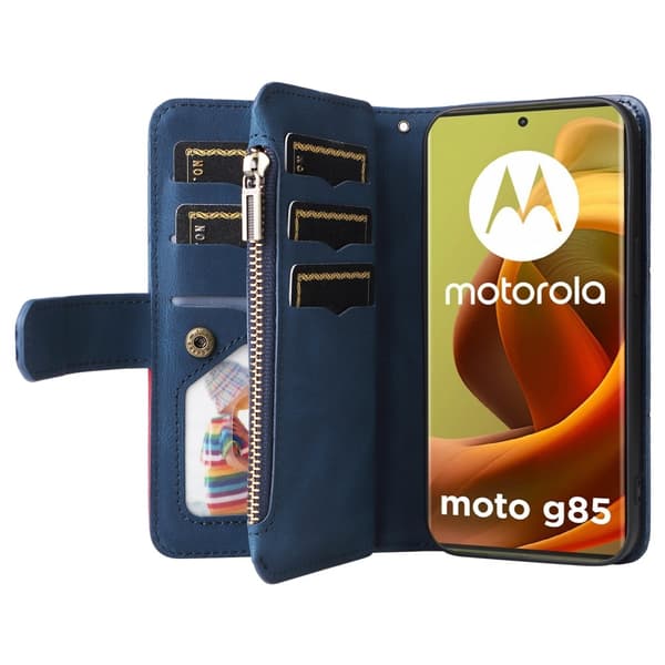 KT Multifunktion Series-5 Til Motorola Moto G85 Telefontaske