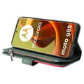 Miniatyrbild 7 av 11: KS Plånboksfodral till Motorola Moto G85 - Grön