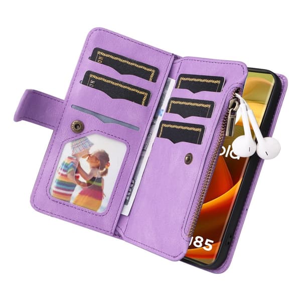 KT Multifunktion Series-5 Til Motorola Moto G85 Telefontaske