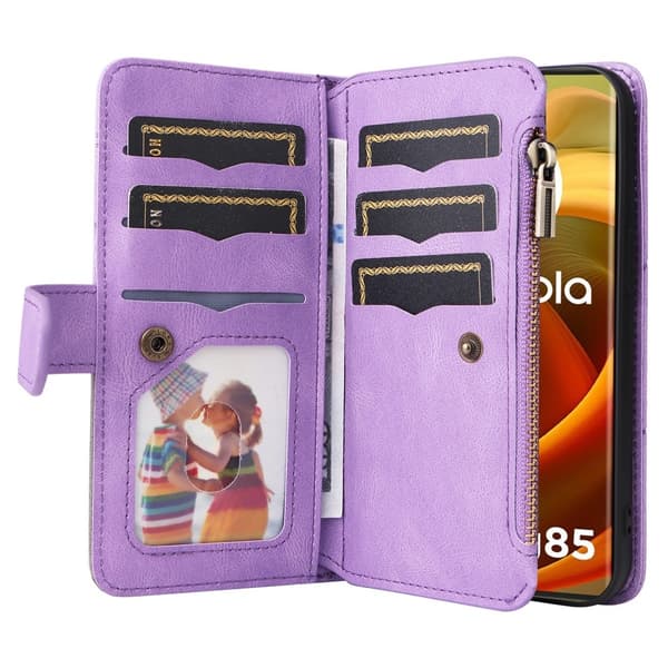 KT Multifunktion Series-5 Til Motorola Moto G85 Telefontaske
