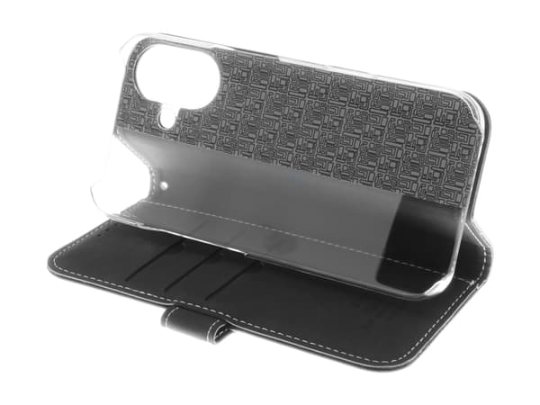 Insmat 650-3278, Flip case, Apple, iPhone 16, 15.5 cm (6.1"), Black