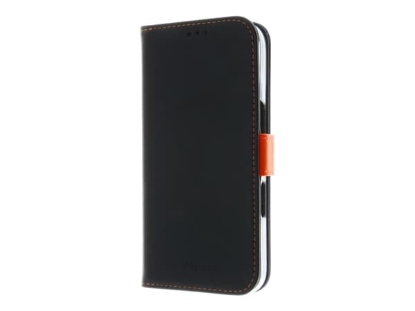 Insmat 650-3286, Flip case, Apple, iPhone 16, 15.5 cm (6.1"), Black, Orange