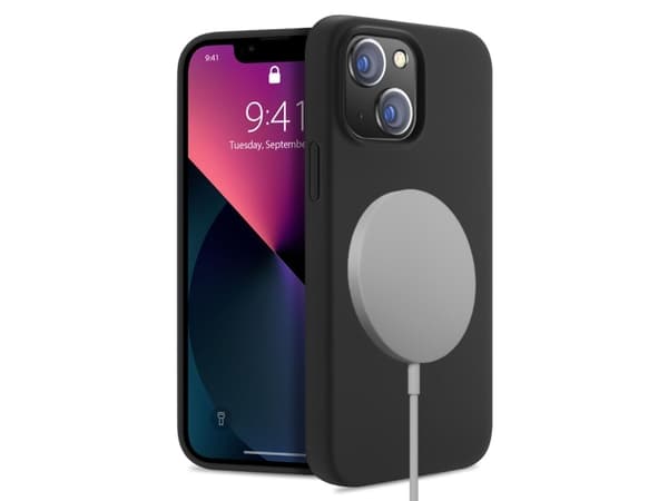 nevox 2391, Cover, Apple, iPhone 16 Plus, 17 cm (6.7"), Black