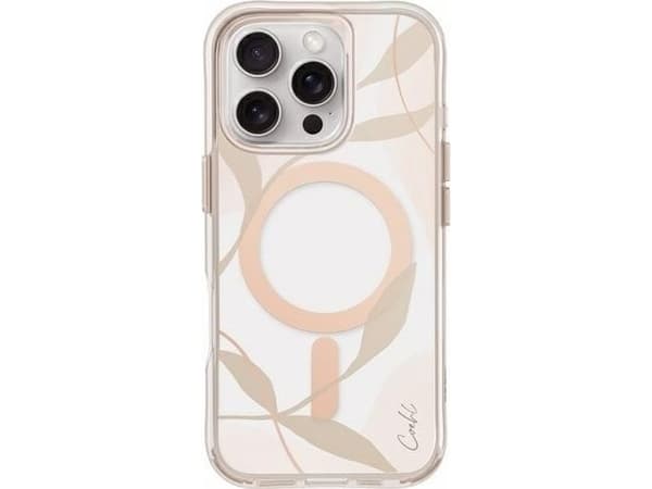Dėklas Uniq Coehl Verdure Apple iPhone 16 Pro 6.3" Magnetinis įkrovimas pavasario žiedas