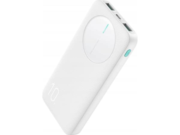 Powerbank Joyroom Powerbank Joyroom JR-PBF12 10000mAh 2.4A 2x USB-A 1x USB-C - white