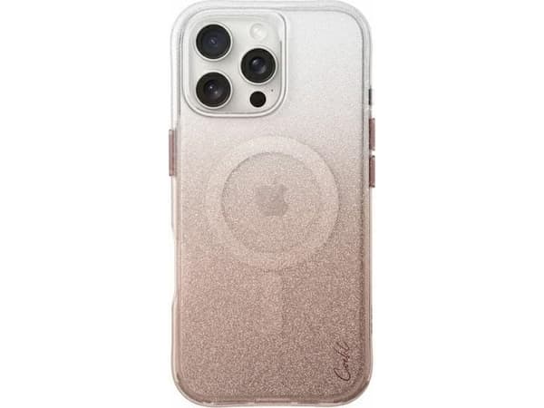 Uniq Coehl Lumino Apple iPhone 16 Pro Max 6.9" Magnetic Charging rose dėklas telefonui aukso spalvos