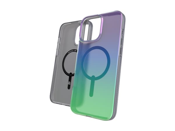 ZAGG Milan Snap - Baksidesskydd för mobiltelefon - MagSafe-kompatibilitet - ravensfjäder - för Apple iPhone 16 Pro Max