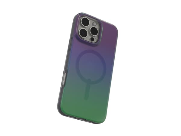 ZAGG Milan Snap - Baksidesskydd för mobiltelefon - MagSafe-kompatibilitet - ravensfjäder - för Apple iPhone 16 Pro Max