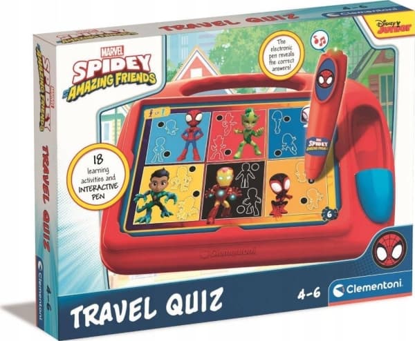 Clementoni Travel Quiz Spidey 16806