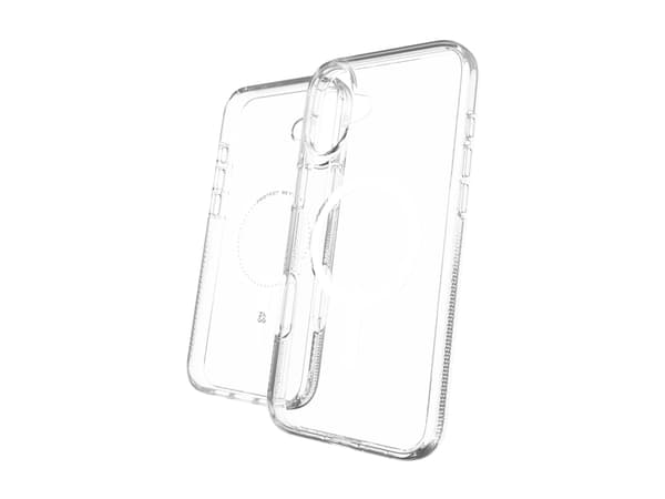 Zagg Crystal Palace Snap - Baksidedeksel for mobiltelefon - MagSafe-samsvar - blank - for Apple iPhone 16 Plus