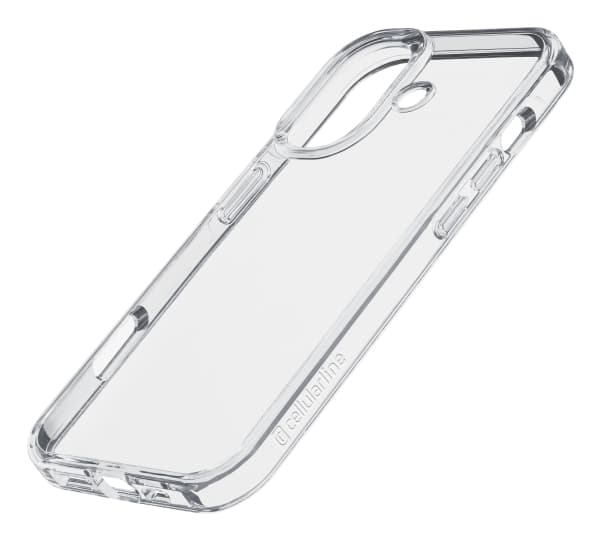 Cellularline Become Eco Case - iPhone 16 Plus Case made with 100% recycled plastic, Cover, Apple, iPhone 16 Plus, 17 cm (6.7"), Transparent