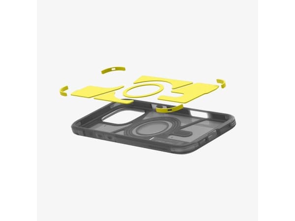 Spigen Tough Armor AI (MagFit), Omslag, Apple, iPhone 16 Pro, 16 cm (6.3"), Svart