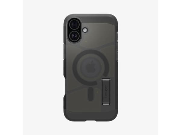Spigen Tough Armor AI (MagFit), Cover, Apple, iPhone 16, 15.5 cm (6.1"), Black