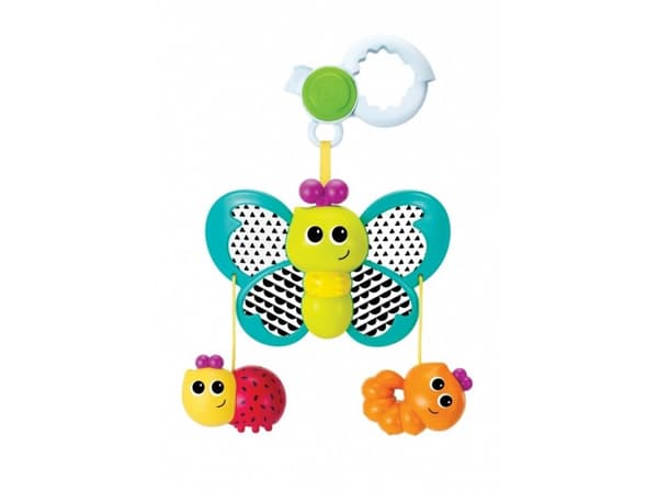 B-Kids Butterfly on a cl ip with pendants