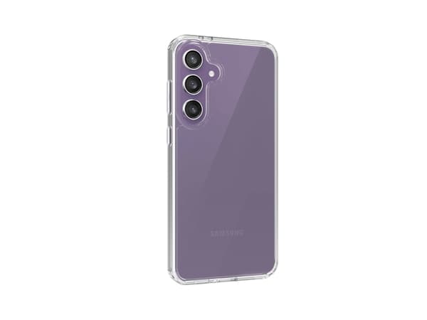 Screenor - Baksidedeksel for mobiltelefon - termoplast-polyuretan (TPU), akryl - gjennomsiktig - for Samsung Galaxy S24 FE