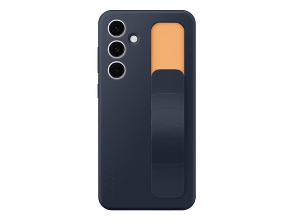 Samsung EF-GS721 - Baksidedeksel for mobiltelefon - silikon - blåsvart - for Galaxy S24 FE