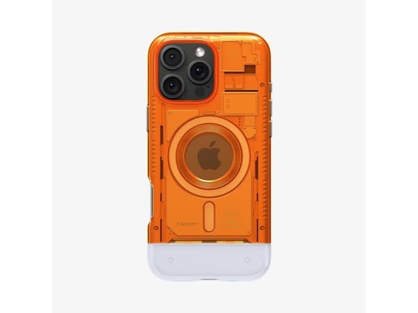 Spigen Classic C1 (MagFit), Omslag, Apple, iPhone 16 Pro Max, 17,5 cm (6.9"), Orange