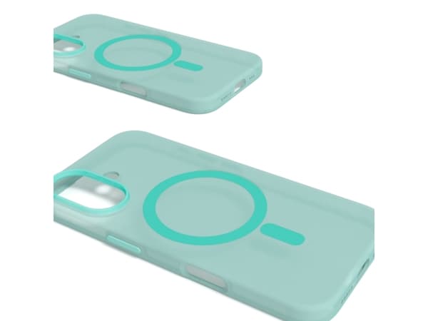 PURO Daylight, Cover, Apple, iPhone 16, 15.5 cm (6.1"), Mint colour, Translucent