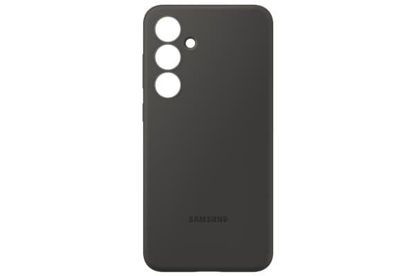 Samsung EF-PS721 - Baksidedeksel for mobiltelefon - silikon - svart - for Galaxy S24 FE