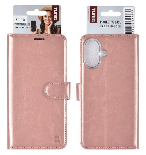 TUNIQ iPhone 16 Fodral Roséfärgat