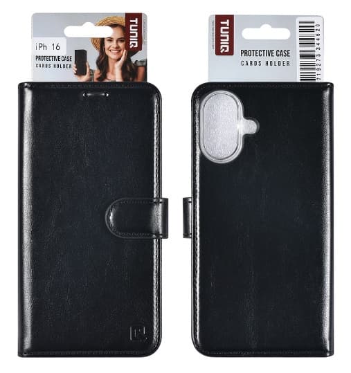 TUNIQ iPhone 16 Fodral Svart