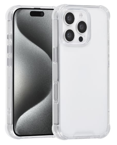 iPhone 16 Pro Skal - Transparent Extra Stöttåligt