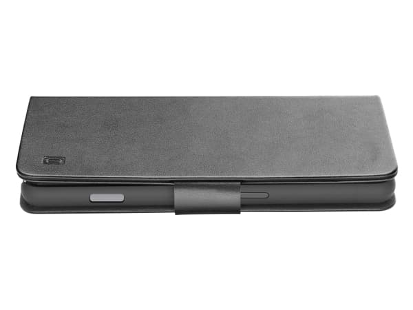 Cellularline Book Agenda - iPhone 16 Plus Leather-effect book case with magnetic closure, Folio, Apple, iPhone 16 Plus, 17 cm (6.7"), Black