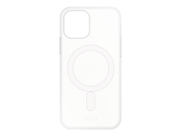 Fixed MagPure - Baksidesskydd för mobiltelefon - MagSafe-kompatibilitet - termoplastisk polyuretan (TPU), polykarbonat - klar - för Apple iPhone 16 P