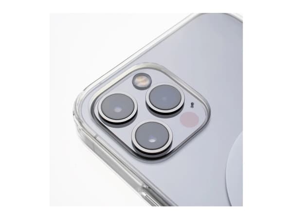 Fixed MagPure - Baksidesskydd för mobiltelefon - MagSafe-kompatibilitet - termoplastisk polyuretan (TPU), polykarbonat - klar - för Apple iPhone 16 P