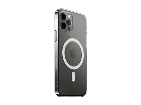 Fixed MagPure - Baksidesskydd för mobiltelefon - MagSafe-kompatibilitet - termoplastisk polyuretan (TPU), polykarbonat - klar - för Apple iPhone 16 P