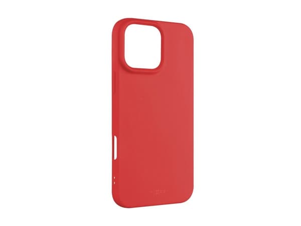 Fixed Story - Baksidedeksel for mobiltelefon - bløt gummi - rød - for Apple iPhone 16 Pro Max