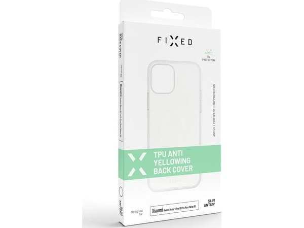 Fixed Story - Baksidedeksel for mobiltelefon - AntiUV - termoplast-polyuretan (TPU) - blank - for Apple iPhone 16 Pro Max