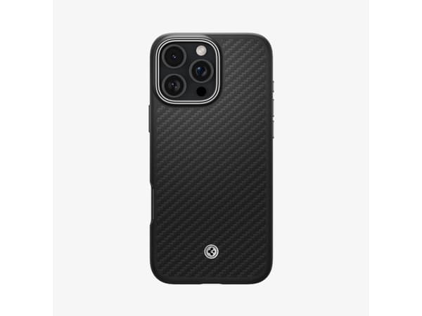 Spigen Enzo Aramid, Cover, Apple, iPhone 16 Pro Max, 17.5 cm (6.9"), Black