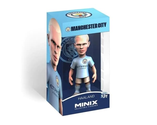 Samlerfigur - MINIX Manchester City Erling Haaland 12 cm