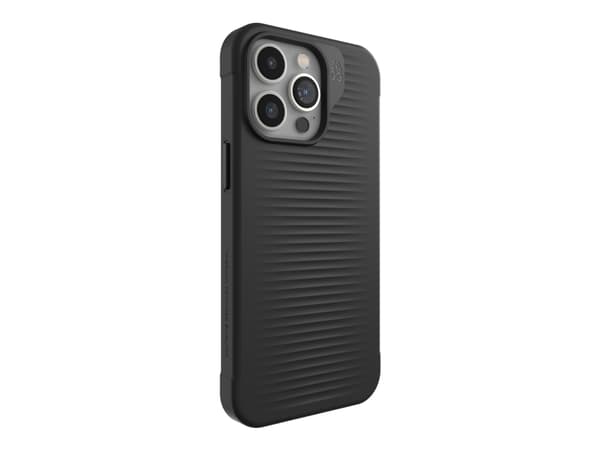 ZAGG Luxe - Baksidedeksel for mobiltelefon - MagSafe-samsvar - svart (snap) - for Apple iPhone 15 Pro Max