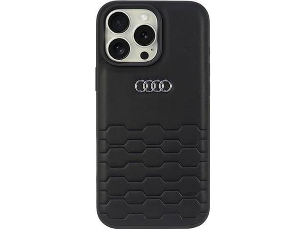 Audi Audi Synthetic Leather iPhone 16 Pro Max 6.9" czarny/black hardcase AU-TPUPCIP16PM-GT/D2-BK