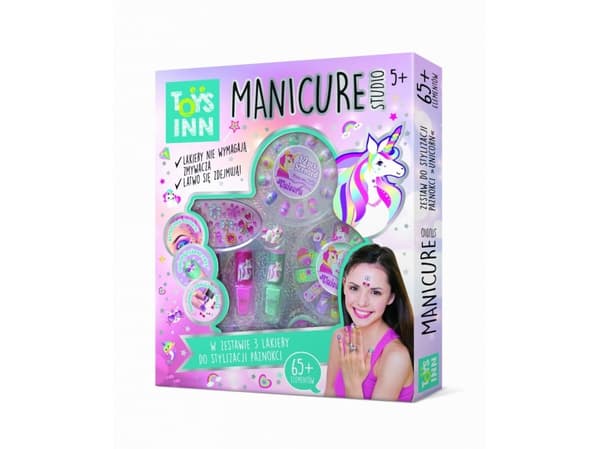 Stnux Kit Manicure Studio 3 lakker Unicorn