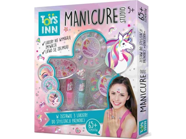 Stnux Kit Manicure Studio 3 lakker Unicorn