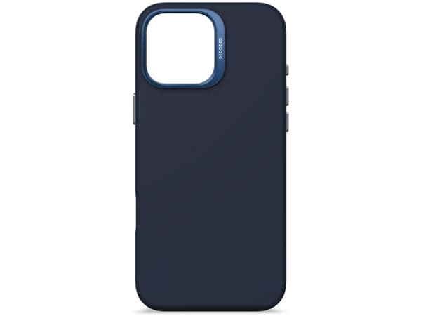 Decoded Silicone Case, Omslag, Apple, iPhone 16 Pro Max, 17,5 cm (6.9"), Blå