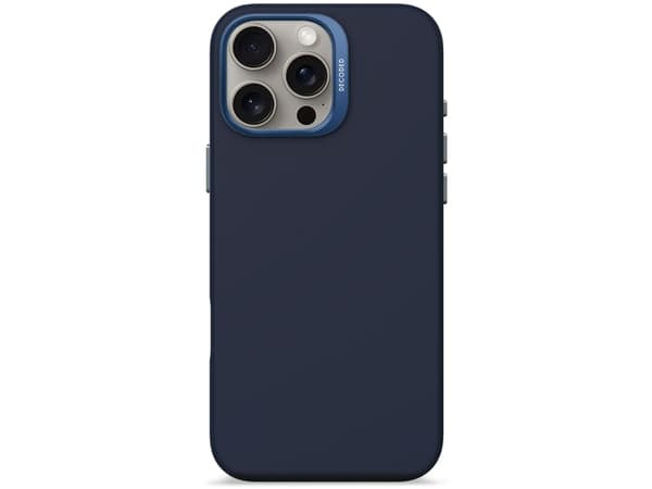 Decoded Silicone Case, Omslag, Apple, iPhone 16 Pro Max, 17,5 cm (6.9"), Blå