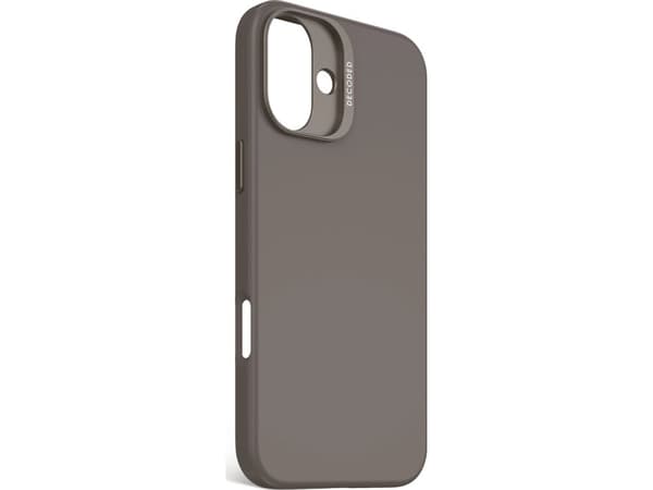 Decoded Silicone Case, Cover, Apple, iPhone 16 Plus, 17 cm (6.7"), Black