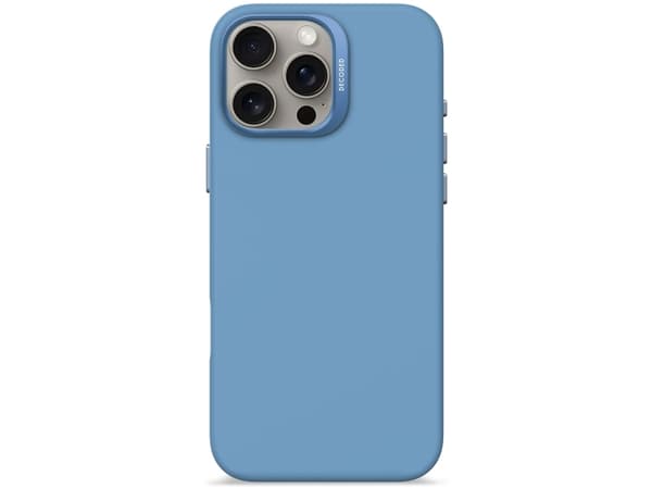 Decoded Silicone Case, Omslag, Apple, iPhone 16 Pro Max, 17,5 cm (6.9"), Blå